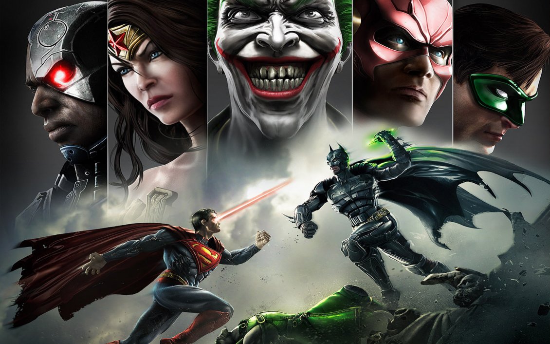 Download Wallpaper Injustice: Gods Among Us PS3 Game HD