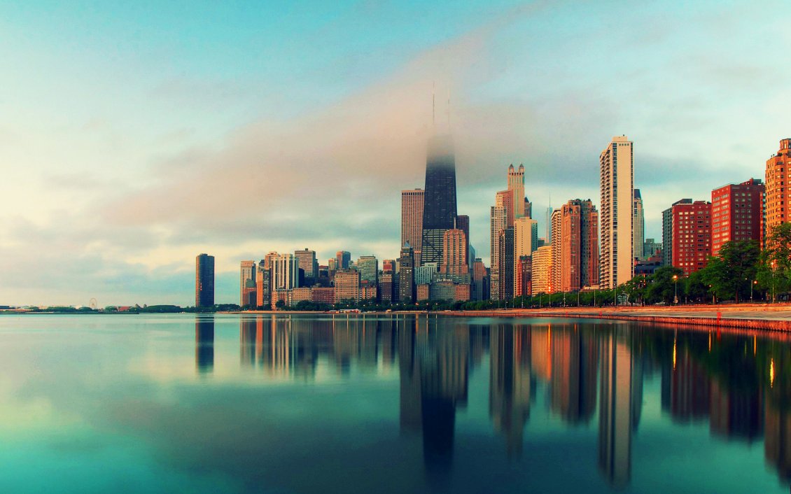 Download Wallpaper City of Chicago HD