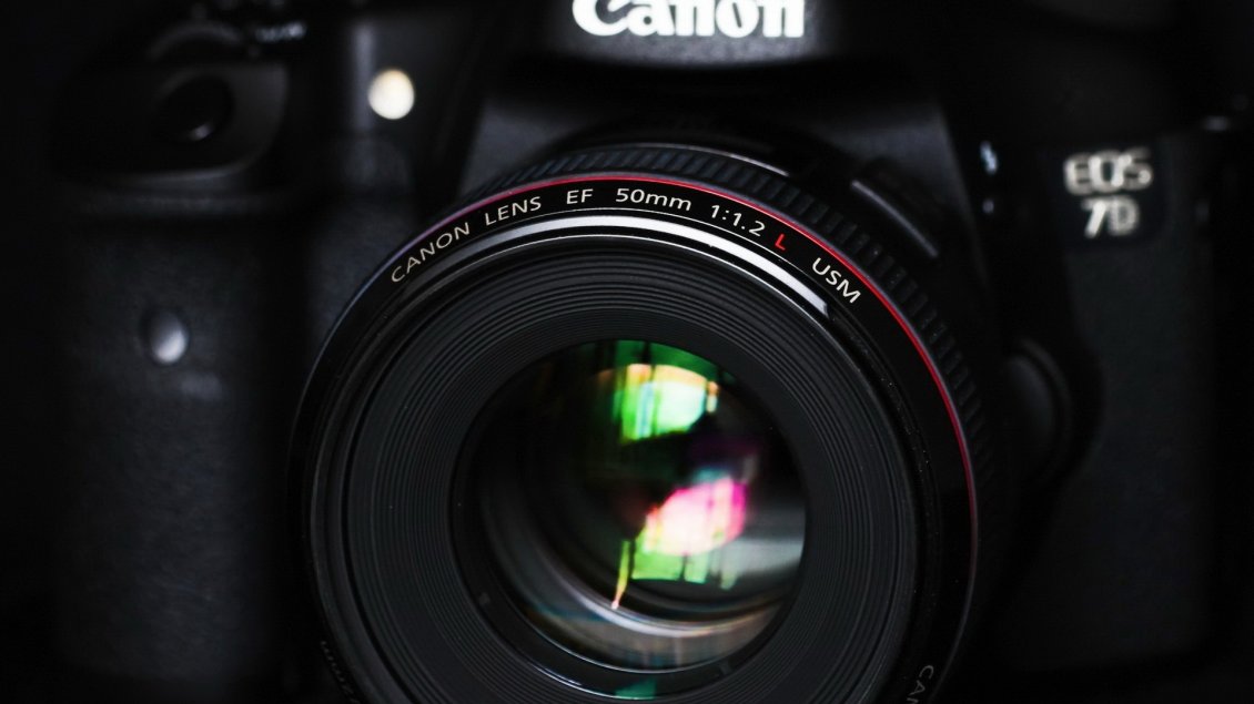 Download Wallpaper Canon Lens EF 50mm