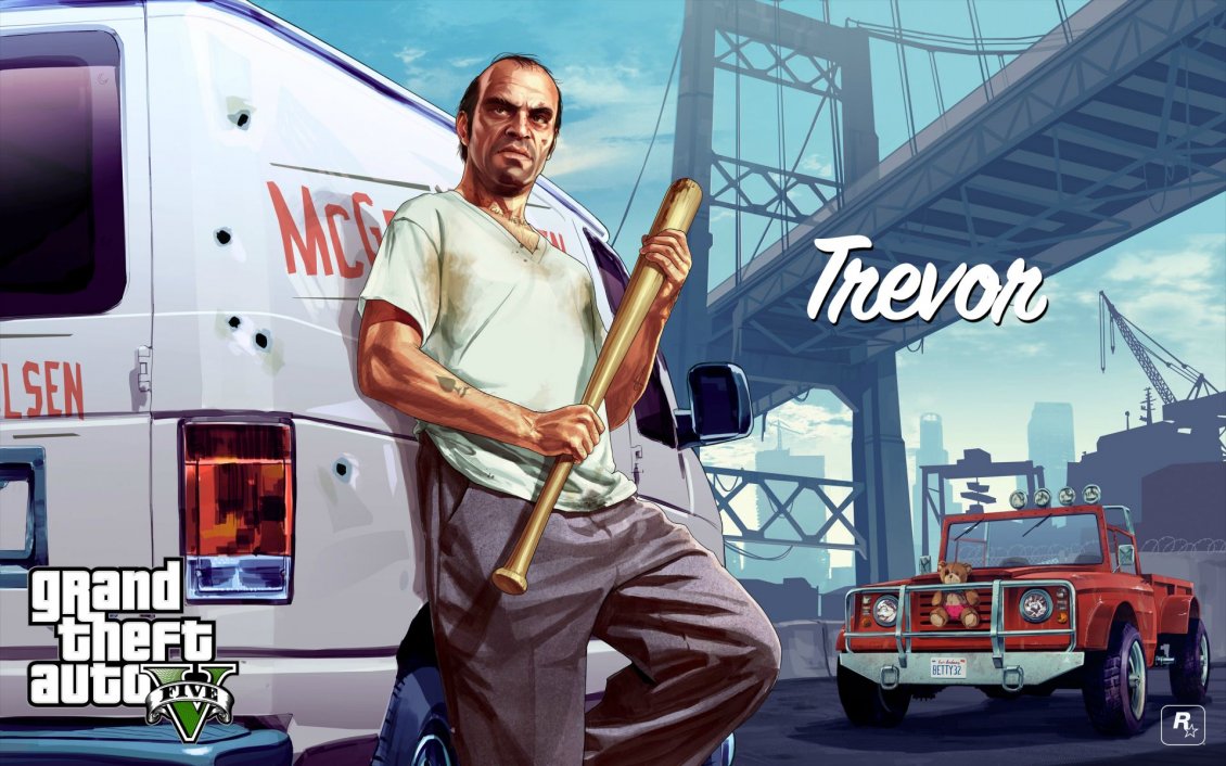 Download Wallpaper Trevor from Grand Theft Auto V