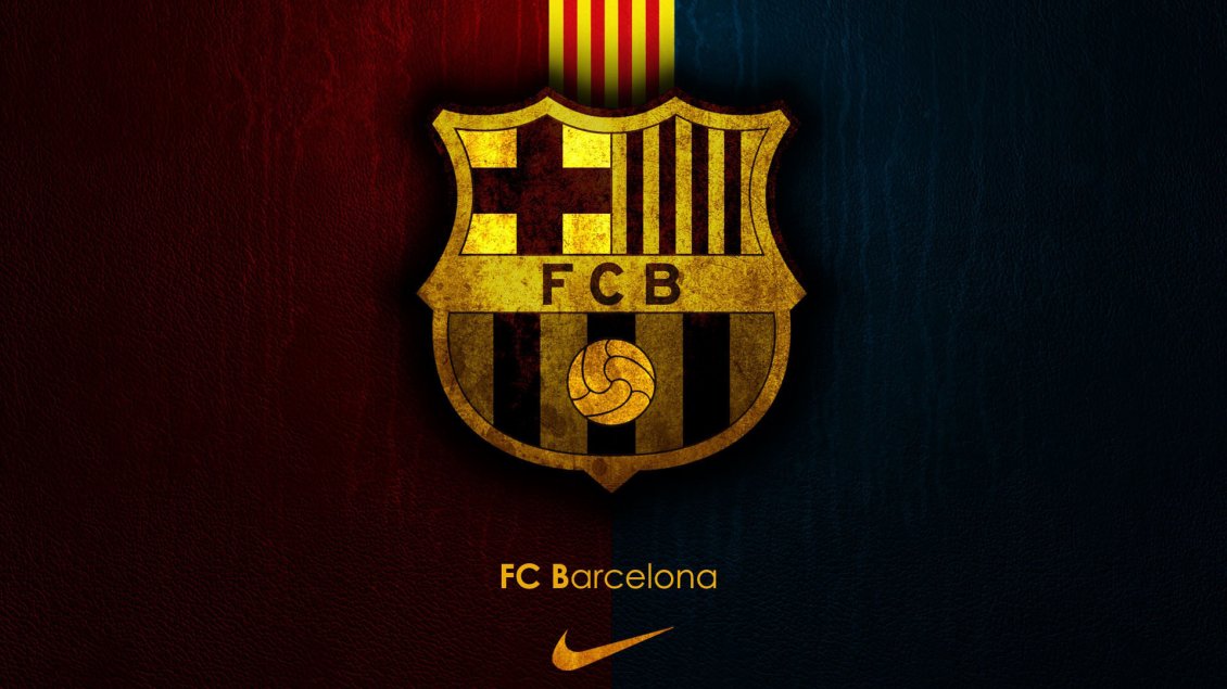 Download Wallpaper FC Barcelona Logo - Football sport