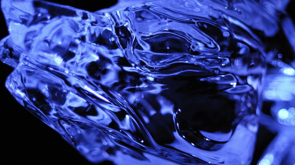 Download Wallpaper Blue abstract surge on the image - Blue liquid