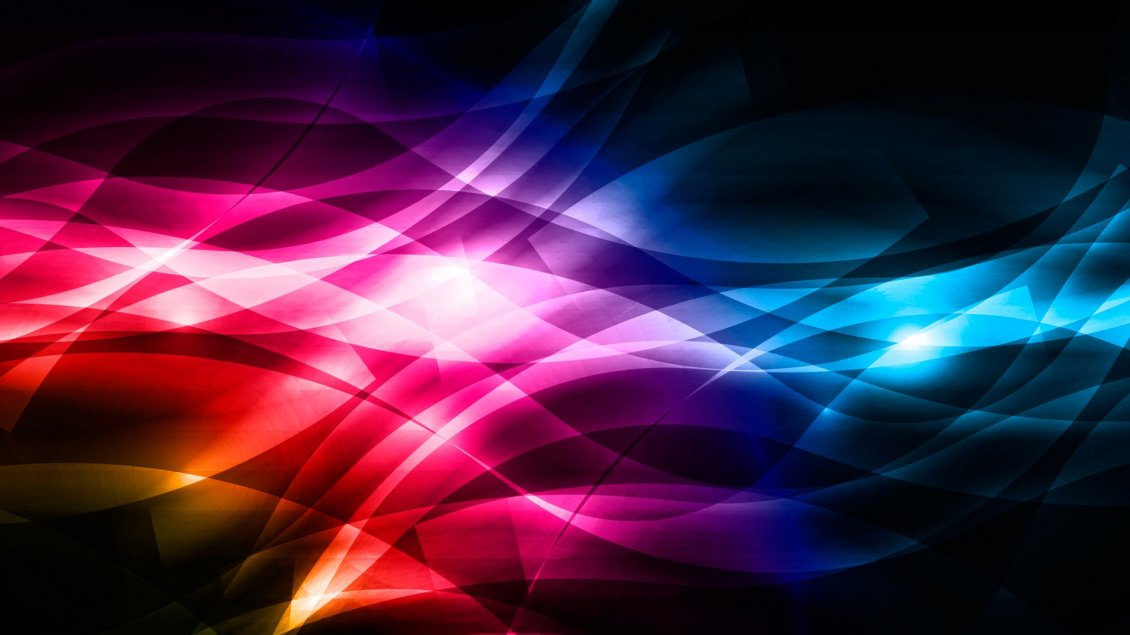 Download Wallpaper Bright Colors - Abstract HD colorful lines