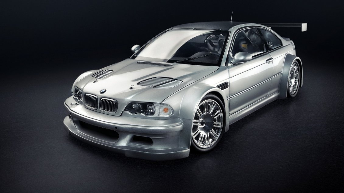Download Wallpaper BMW M3 Coupe tunning - Sport gray car
