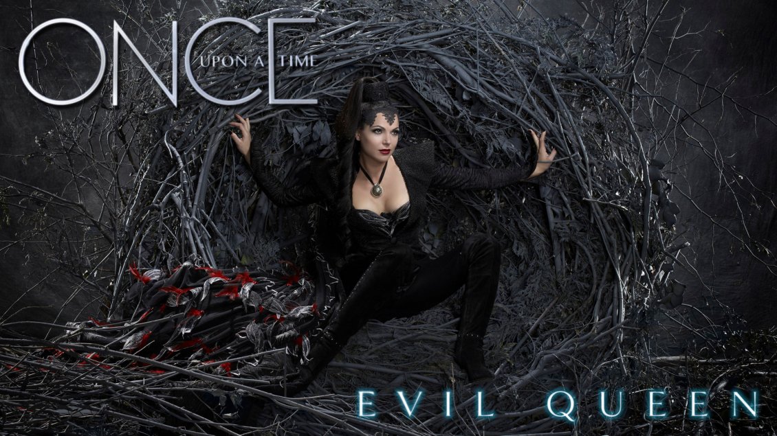 Download Wallpaper Evil queen from serial Once upon a time - HD wallpaper
