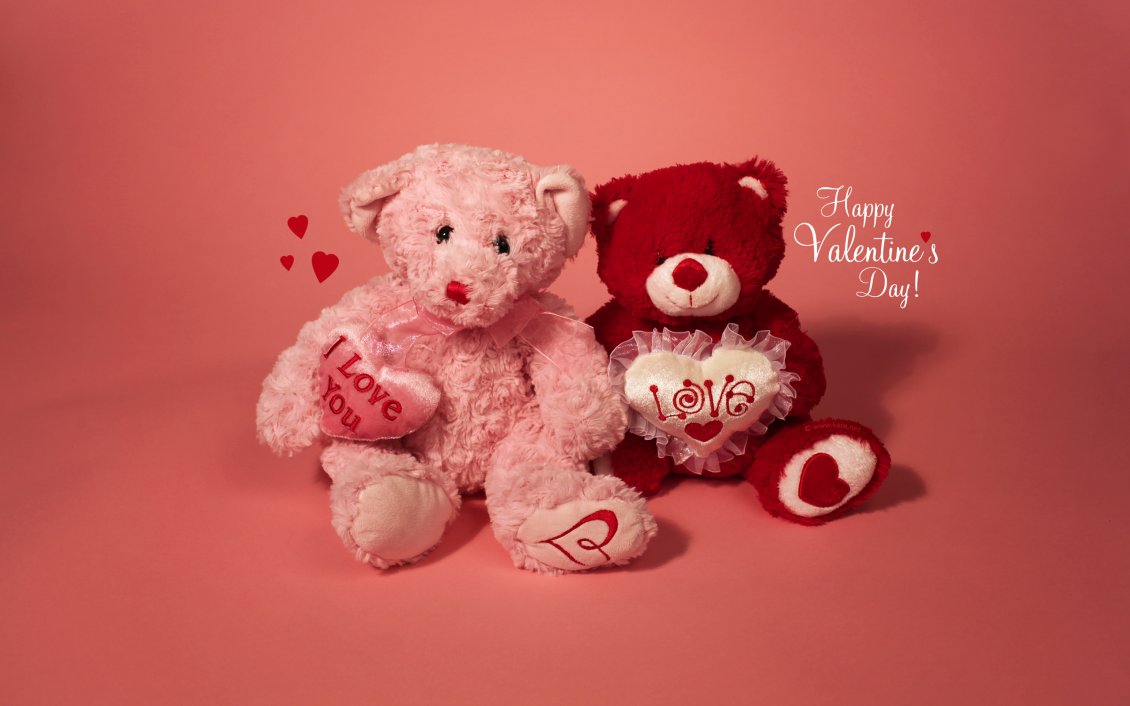 Download Wallpaper I love you my teddy bear - Happy Valentine's Day