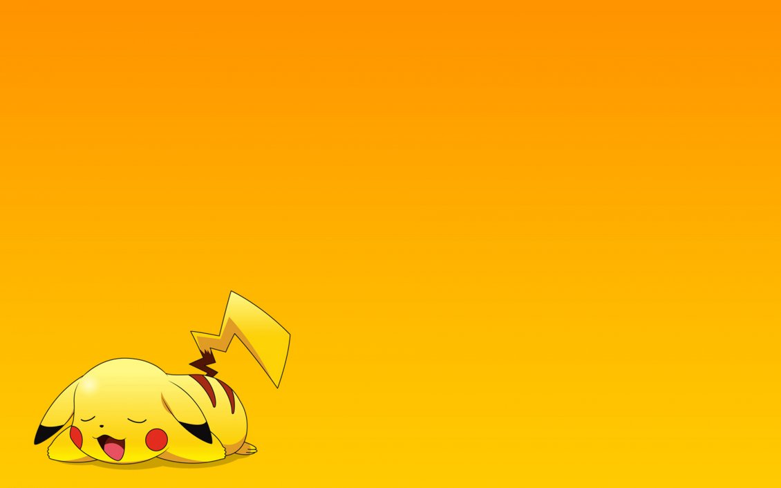 Download Wallpaper One yellow pokemon on the floor - Catch it!