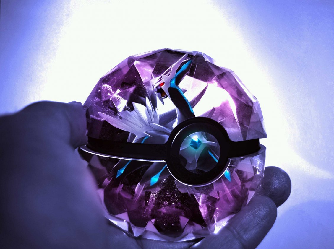 Download Wallpaper Catch all the pokemons with the purple pokemon ball
