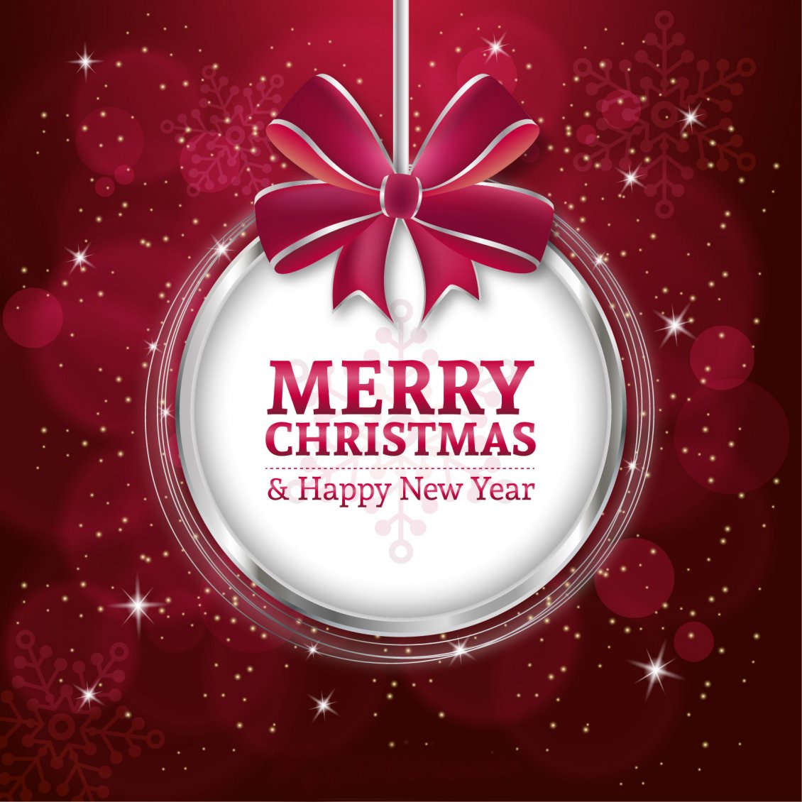 Download Wallpaper Wonderful red wallpaper - Merry Christmas and Happy New Year