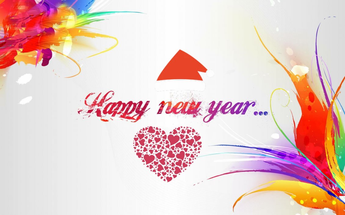 Download Wallpaper Love art and new begining - Start the new year happy 2019