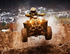 ATV motocross and mud