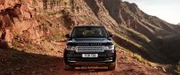 Off road with Range Rover 2013 black