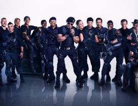 Actors of The Expendables 3 movie
