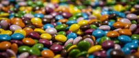 Colorful m&m's chocolate candy