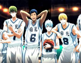 Kuroko basketball team - Anime characters