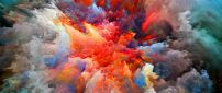 Explosion of colors - HD wallpaper
