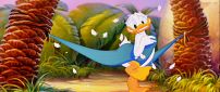 Donald Duck was left without clothes