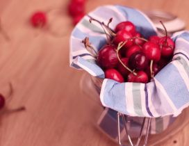 Cherries in a jam - HD delicious June fruits