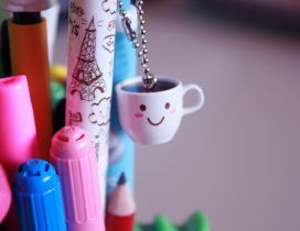 Cute little coffee cup - HD wallpaper