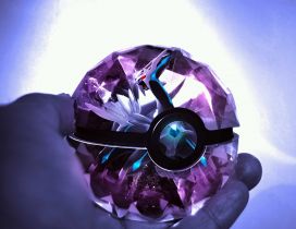 Catch all the pokemons with the purple pokemon ball