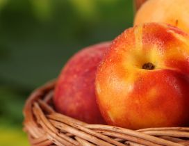 Good morning fresh fruits - Macro peaches