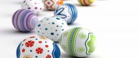 Magic moment for children - Happy Easter eggs