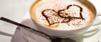 Good morning my love with a delicious coffee from my heart