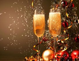 Champagne for a golden year to be - Happy New Year 2020