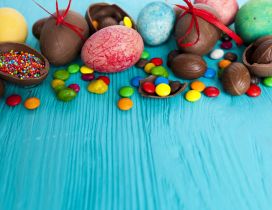 Delicious chocolate eggs - Gist for Easter Spring Holiday