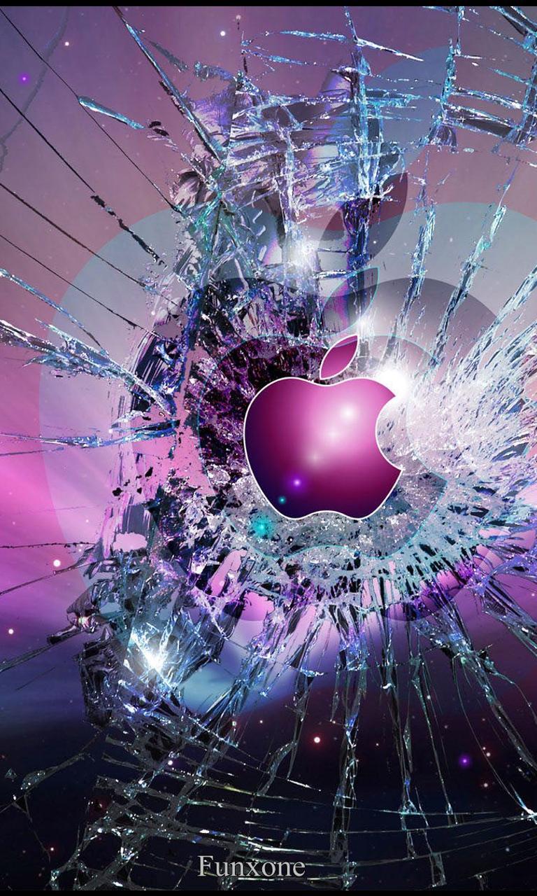 Mac and the broken windows - 3D abstract wallpaper