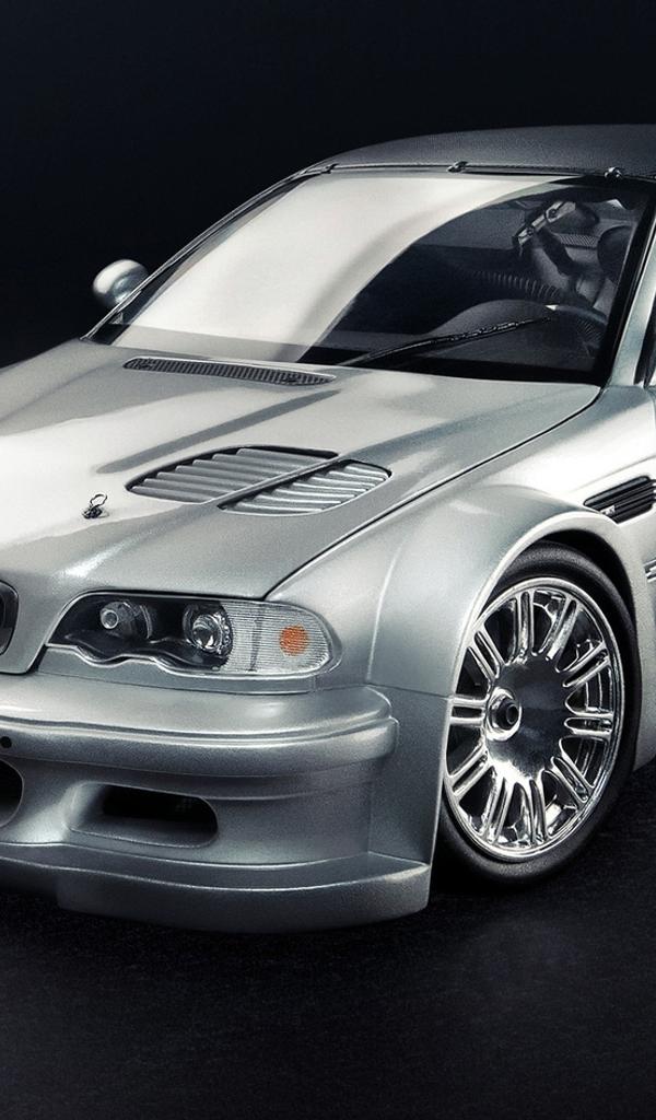 BMW M3 Coupe tunning - Sport gray car