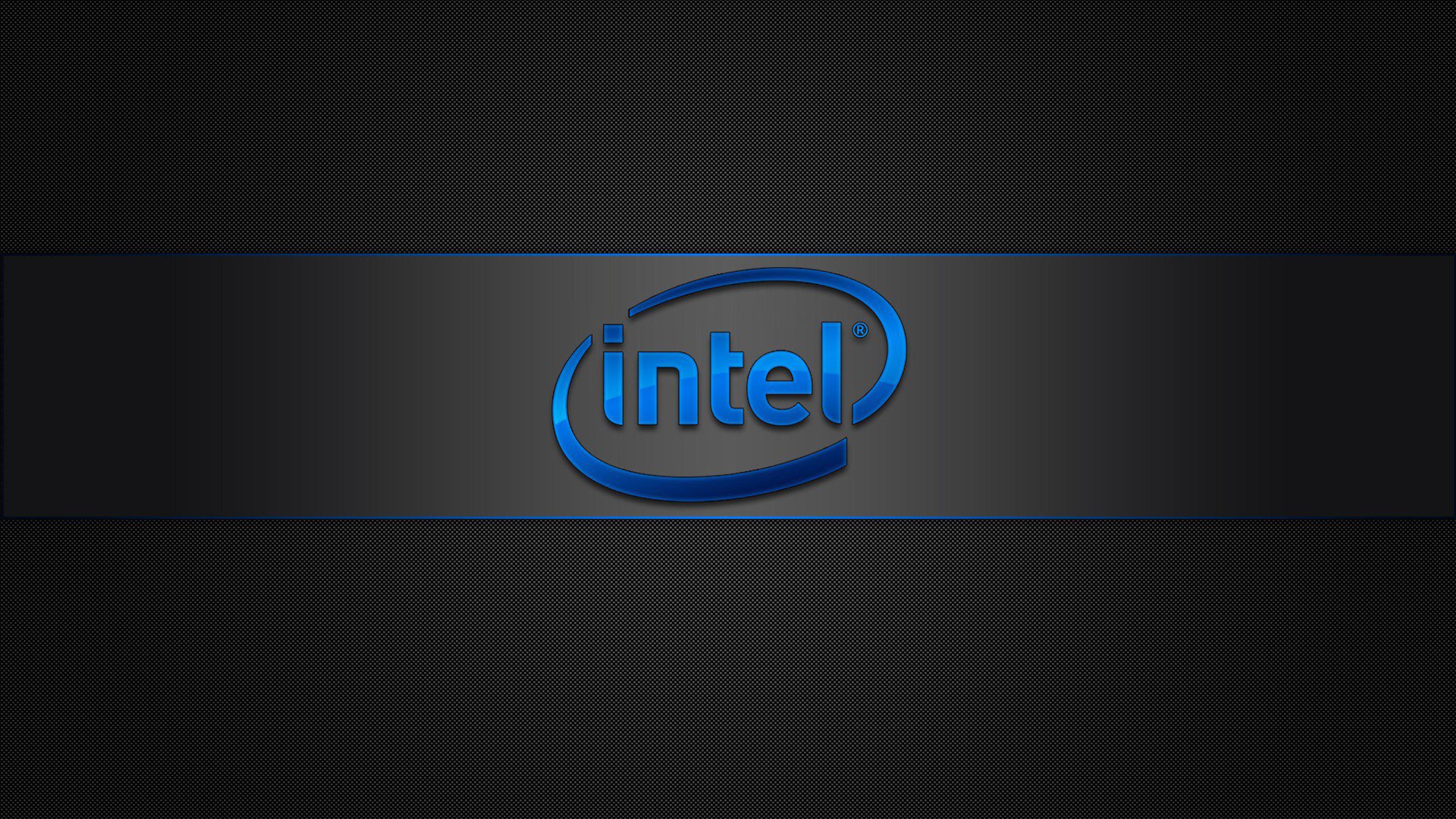 Brand and logo wallpaper - Intel logo