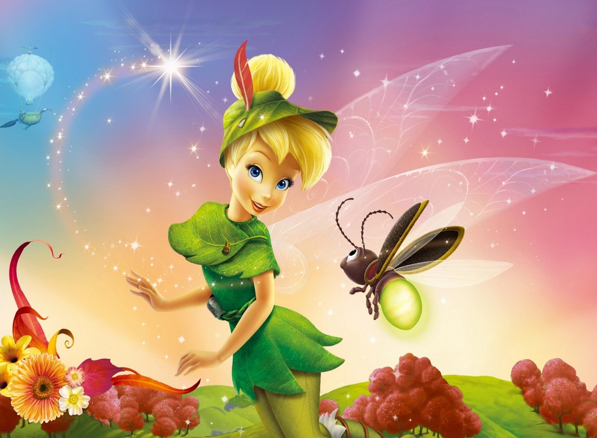 Tinkerbell and a bee - Disney Princess