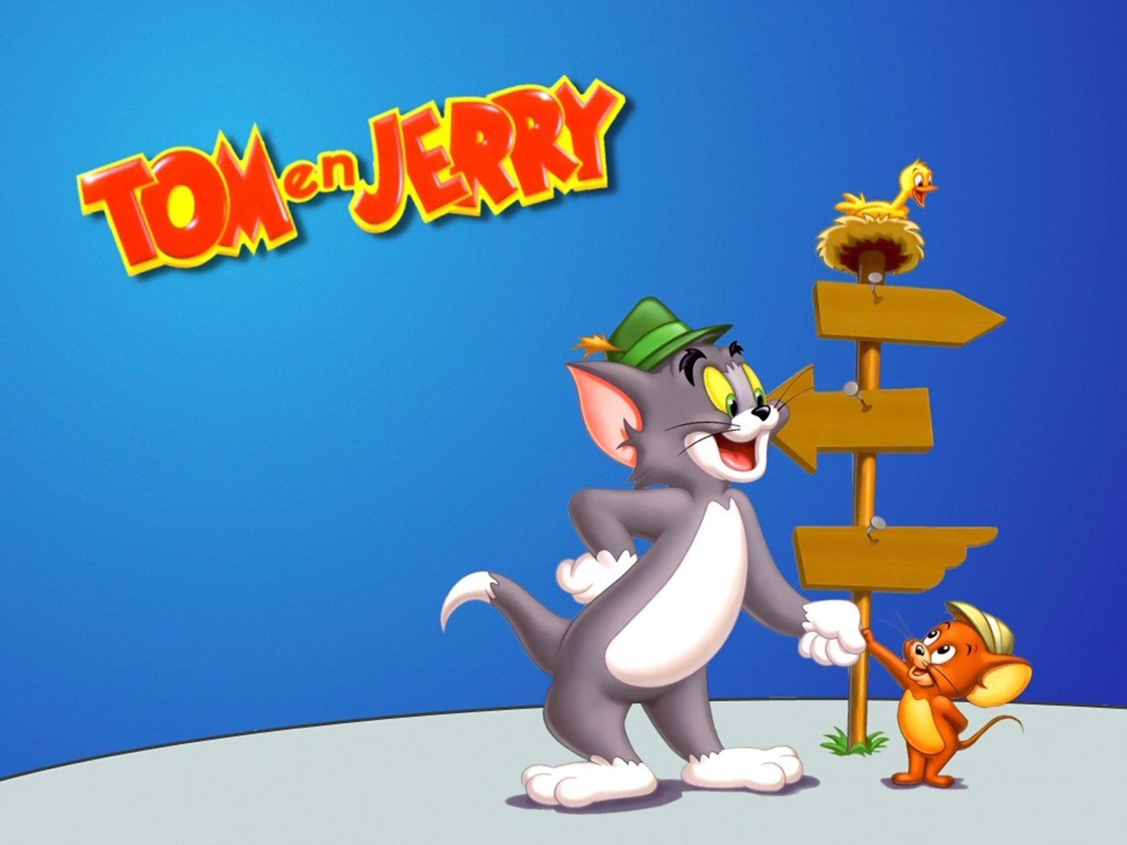 Tom and jerry are friends - Cartoon wallpaper