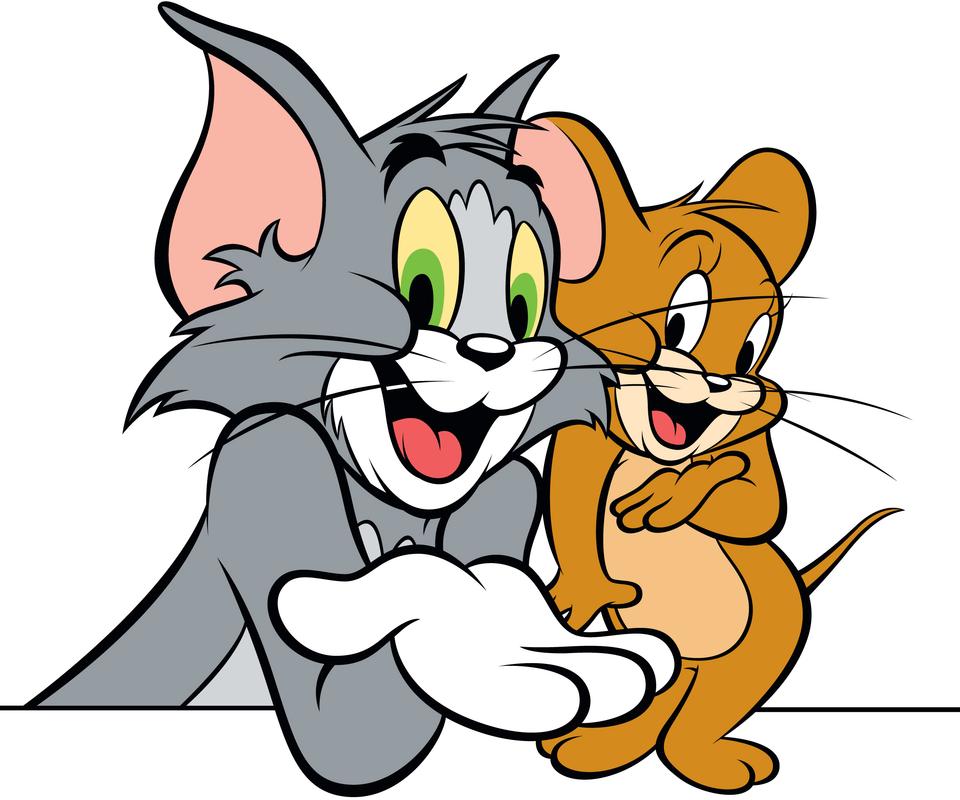 Download Tom and Jerry with smile on face - Happy moment 960x800.