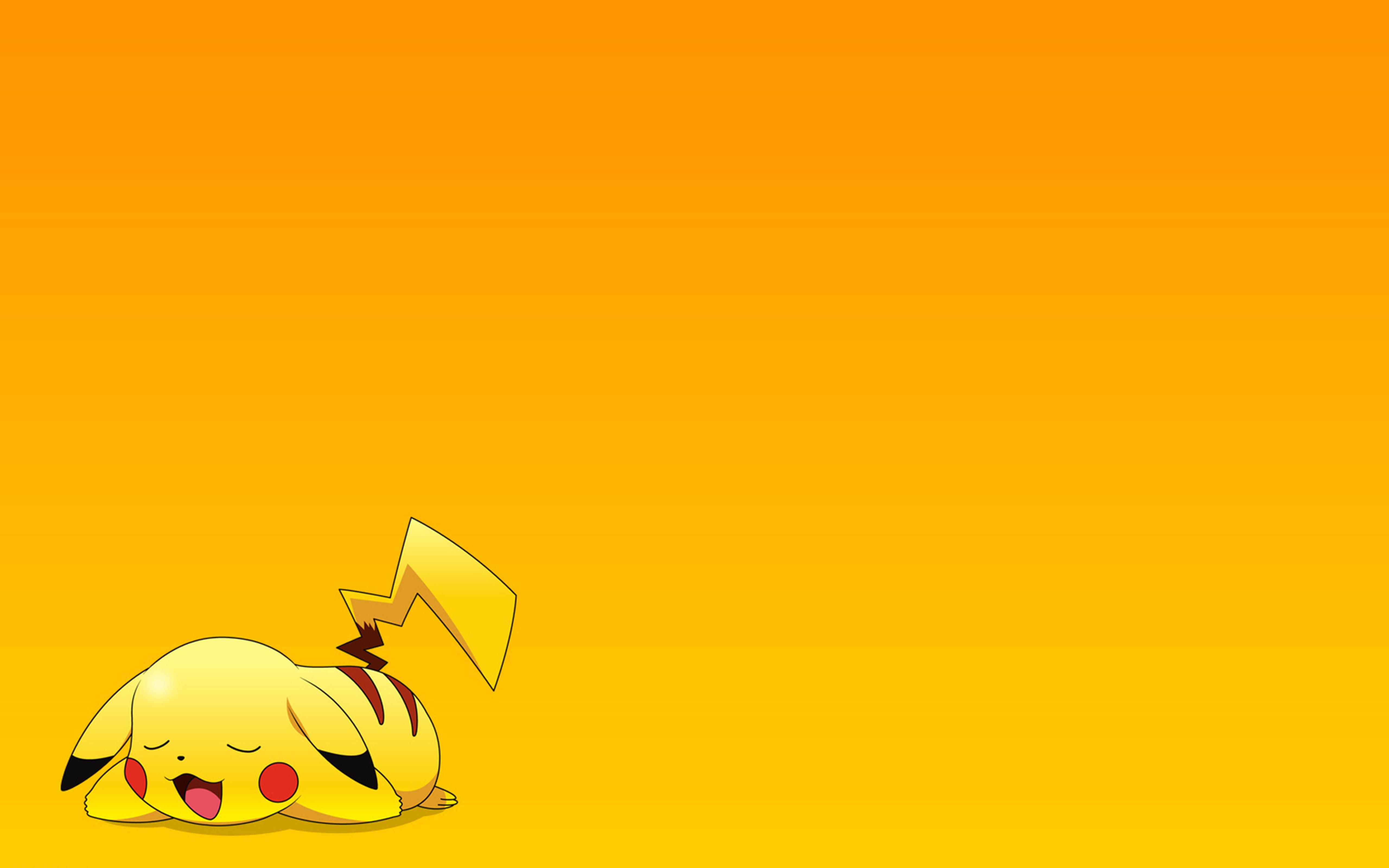 One yellow pokemon on the floor - Catch it!