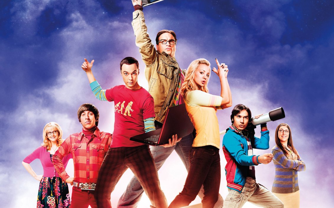 Download Wallpaper Series The Big Bang Theory