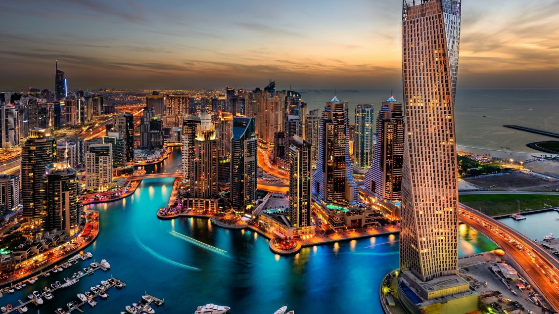 Download Wallpaper United Arab Emirates Dubai Marina