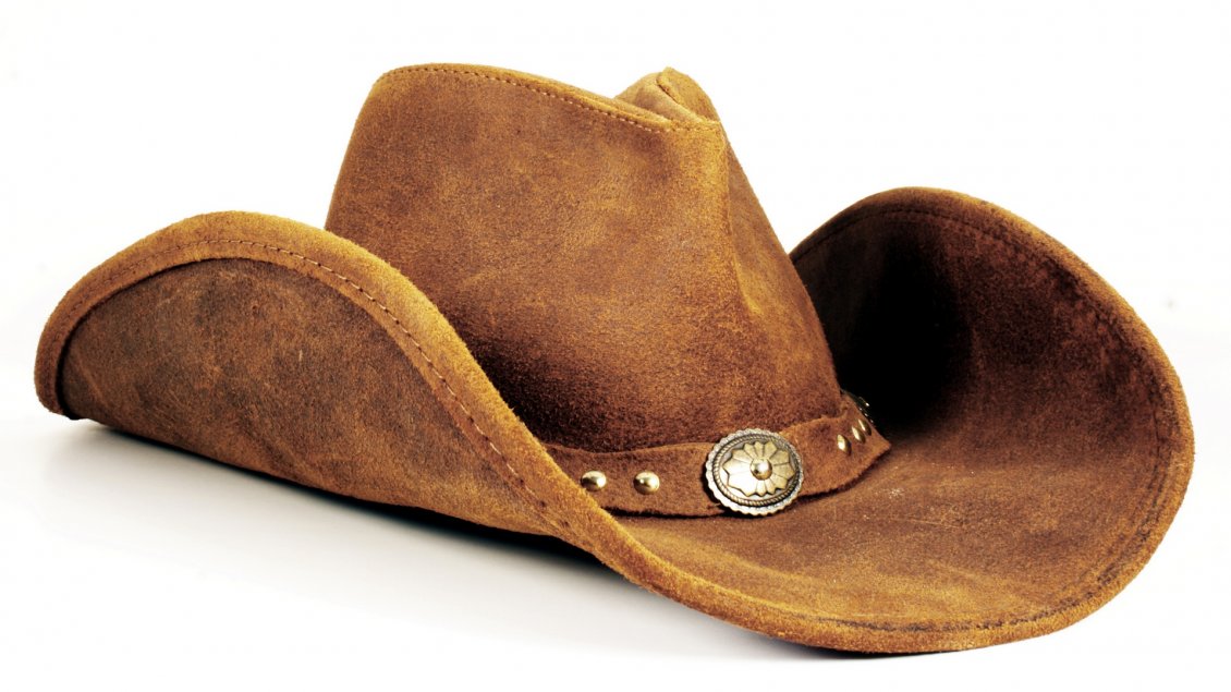 Download Wallpaper Leather cowboy hat