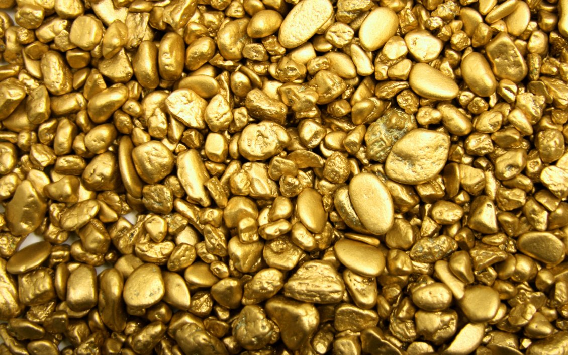Download Wallpaper Gold pieces