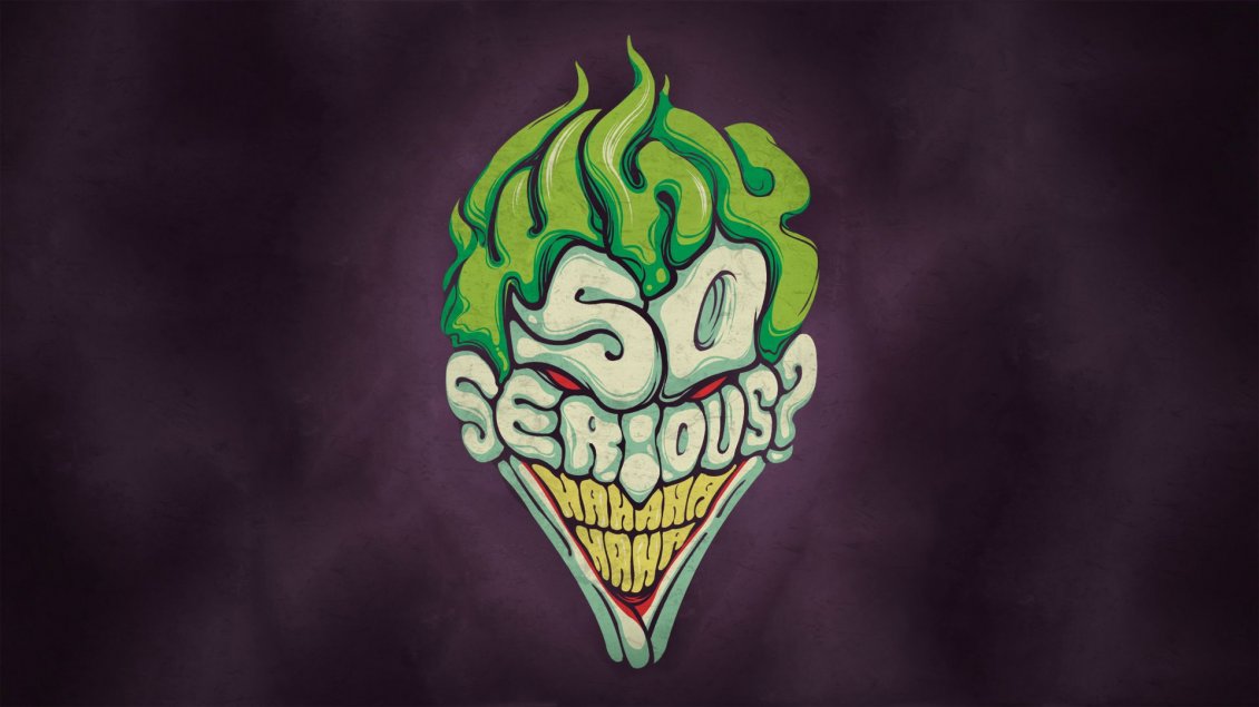 Download Wallpaper Joker, Why so serious?