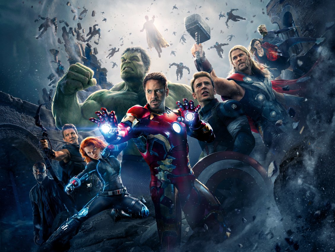 Download Wallpaper Avengers: Age of Ultron - Fantastic movie