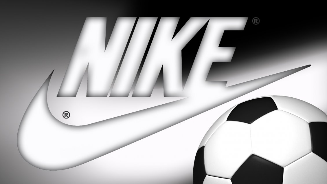 Download Wallpaper White and black ball by nike