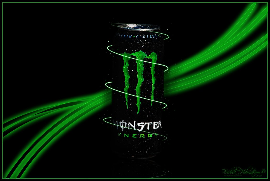 Download Wallpaper A dose of energizing monster