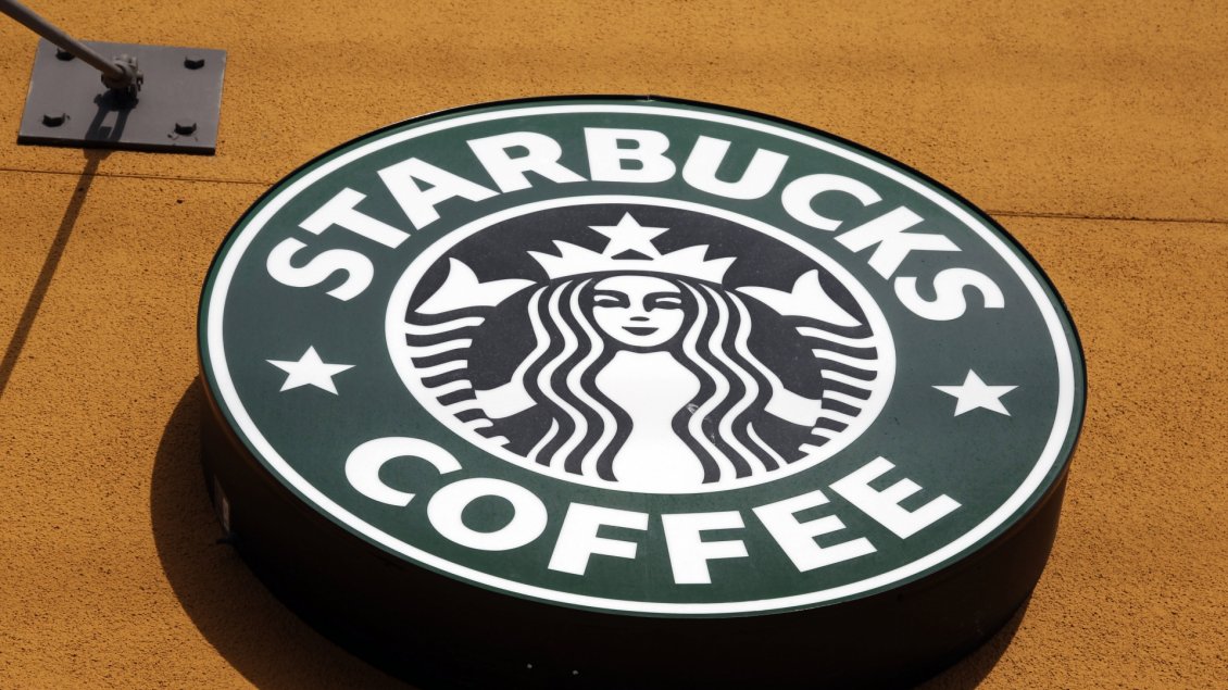 Download Wallpaper Starbucks logo - Starbucks coffee brand