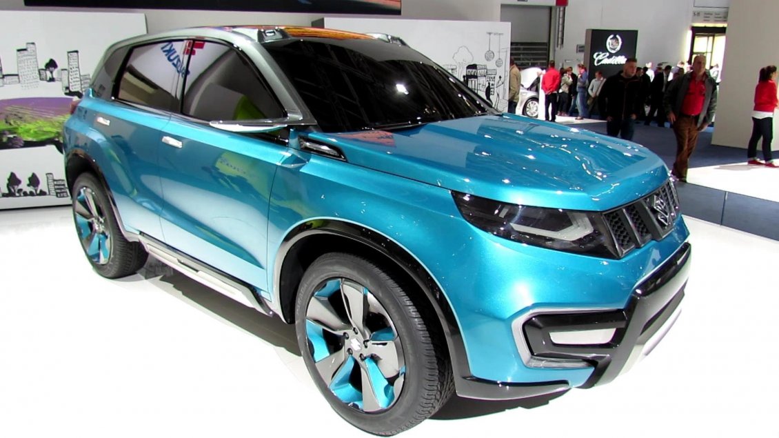 Download Wallpaper New Suzuki Vitara 2015 - Blue car