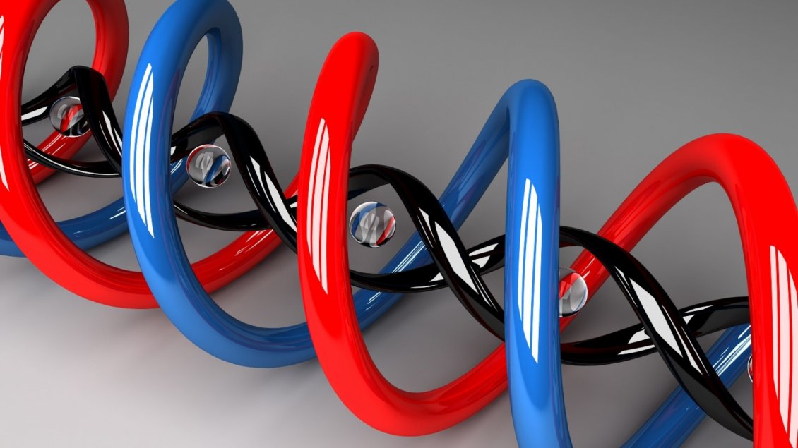 Download Wallpaper Nucleus Pharmaceuticals - 3D Spirals