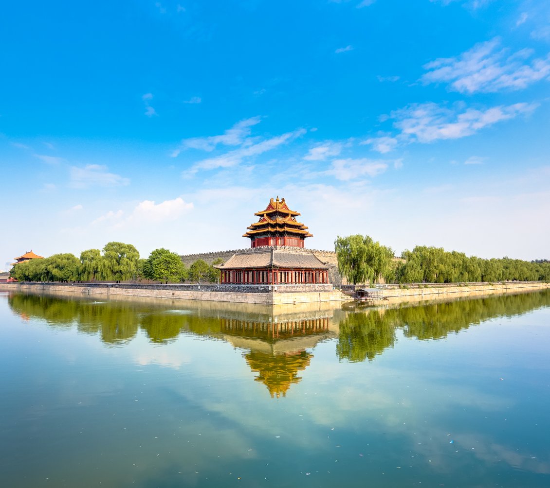 Download Wallpaper Forbidden City Corner, a very gorgeous attraction