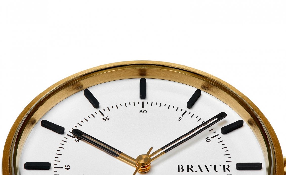 Download Wallpaper BW002G-W — Golden Bravur Watch