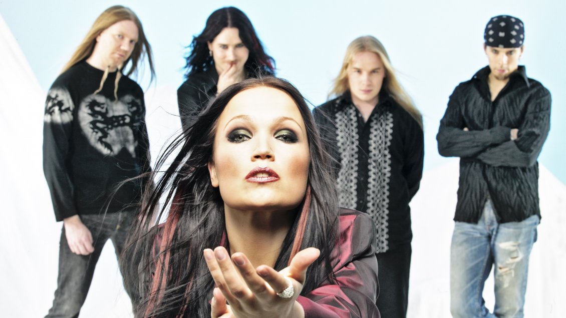 Download Wallpaper Members of Nightwish band - Music Wallpaper